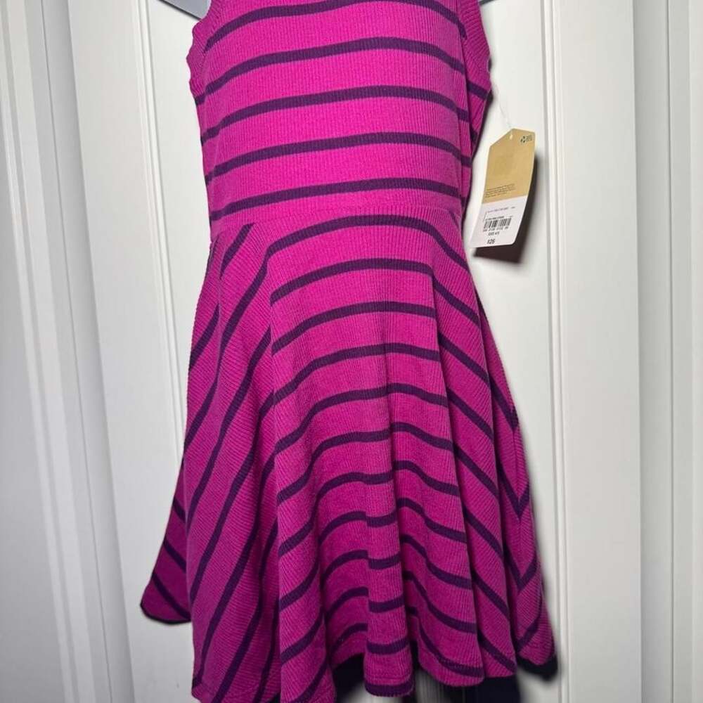 Thereabouts Striped Knit Dress Size XXS 4/5 Ultra Pink